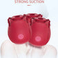 Red Rose Sucking Clitoral & Nipple Vibrator