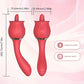 Rose Tongue-Licking Clitoral & Nipple Vibrator