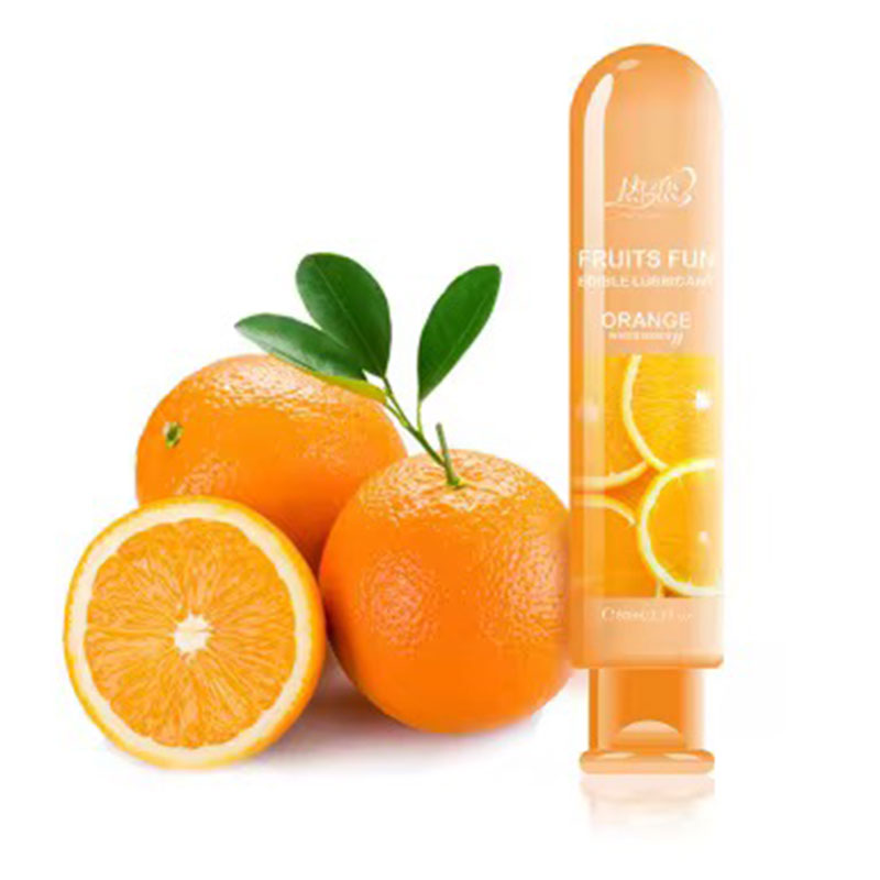 Organic Fruit-Flavored Water-Based Lubricant – 80ml